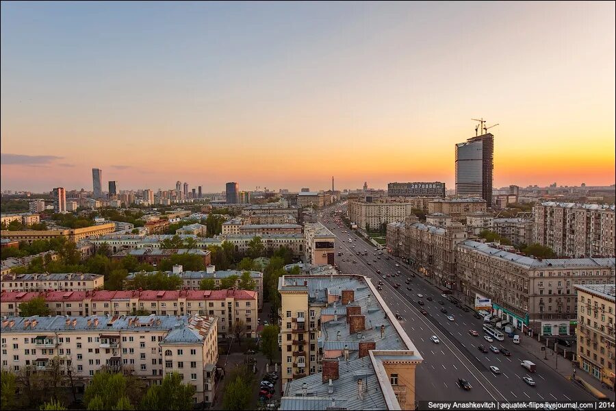 Мир фото ленинский проспект Москва глазами Карлсона