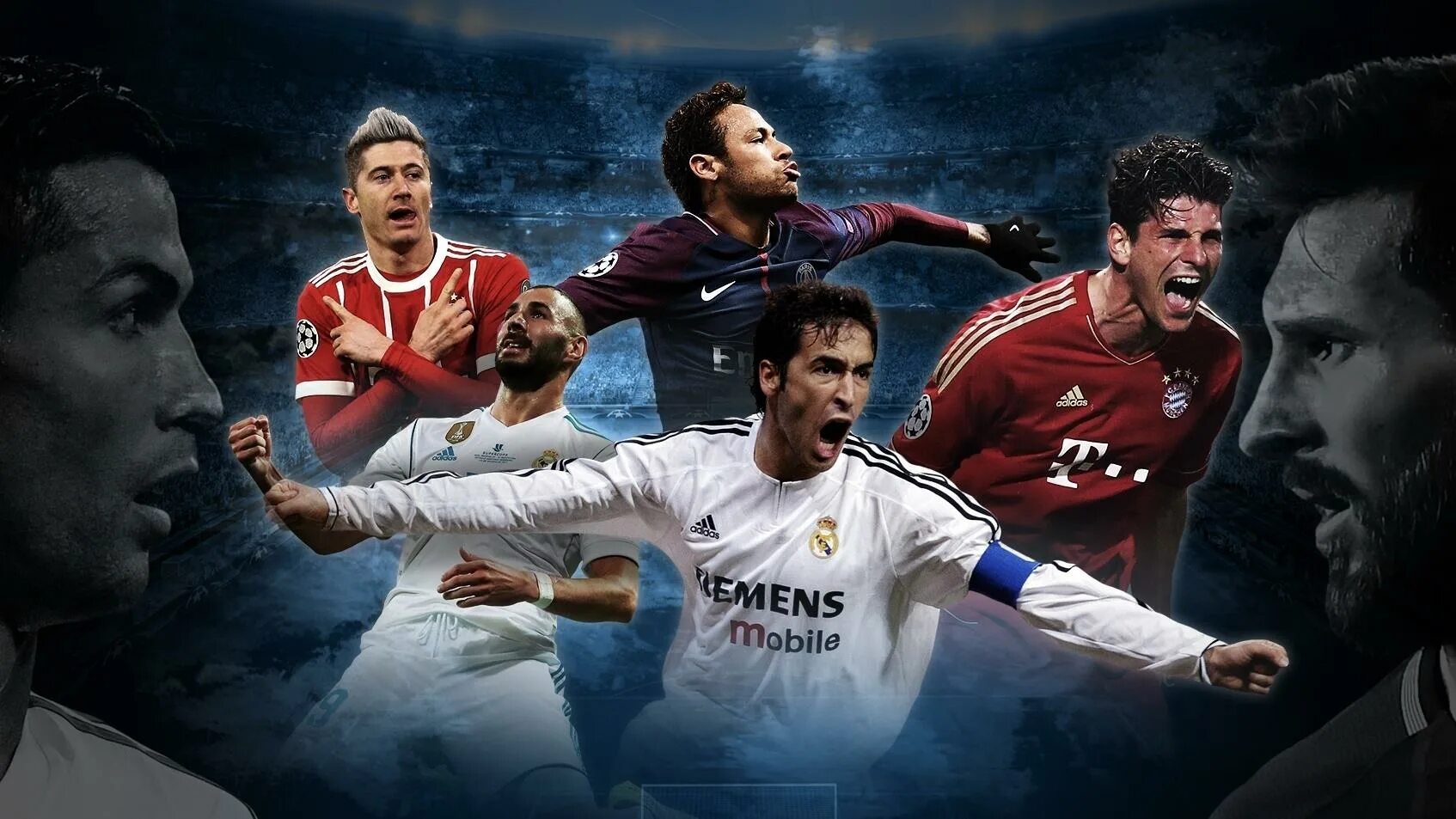 Мир футбола фото Imagine European football without Messi and Ronaldo UEFA Champions League 2022/2