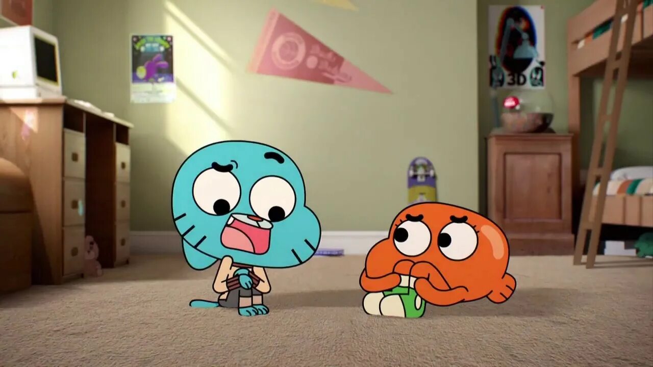 Мир гамбола фото Cartoon Network - CN App Promo - Your Favourite Character Sit In Full Episodes -