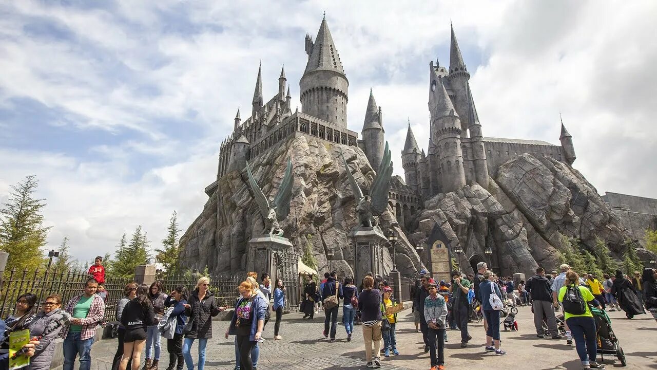 Мир гарри поттера фото Wizarding World of Harry Potter video walkthrough - YouTube