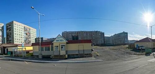 Мир хозяйственных товаров ул нансена 42а фото Панорама: Хозяйкина лавка, магазин постельных принадлежностей, Первомайская ул.,