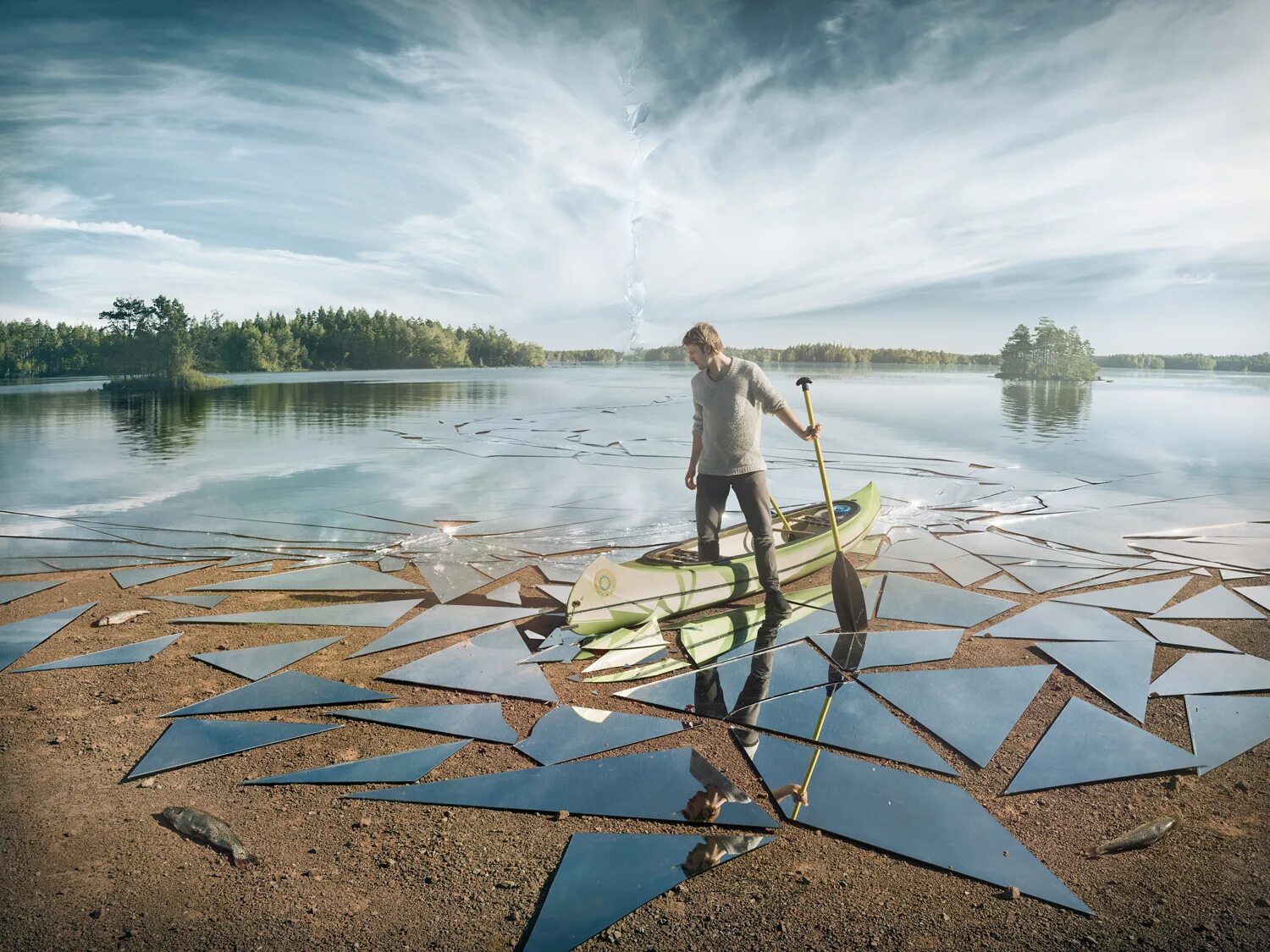 Мир иллюзий фото Impact :: Behance