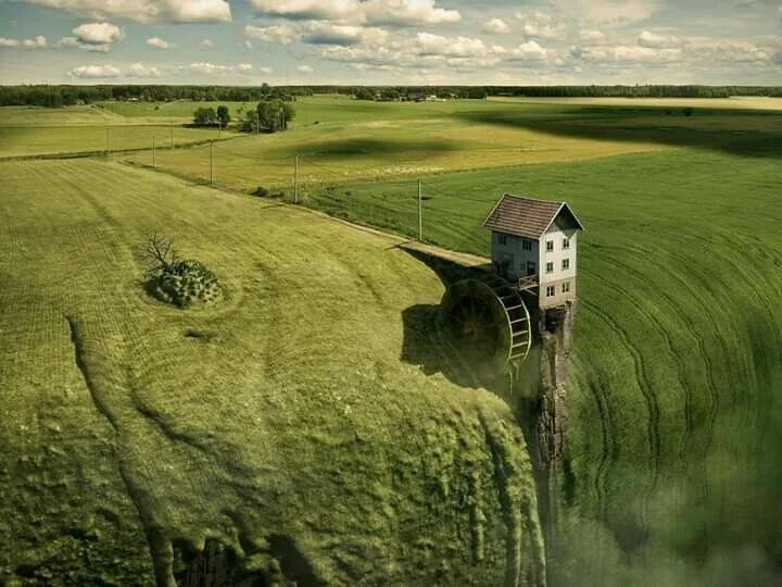 Мир иллюзий фото Pin by olga.pylypets on красивые пейзажи Erik johansson photography, Surrealism 
