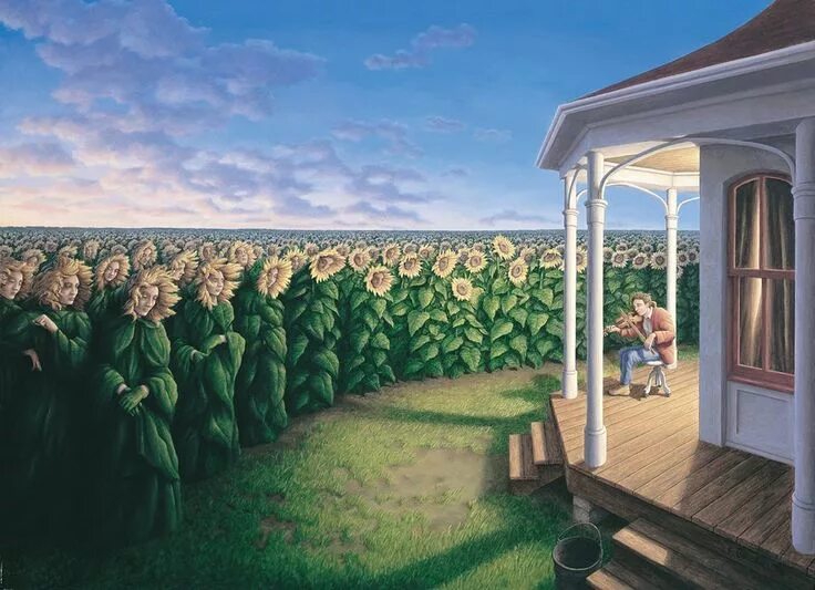 Мир иллюзий фото 20 Phenomenal Surreal Paintings Sky Rye Design Optical illusion paintings, Illus