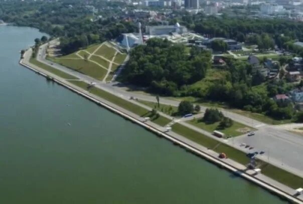 Мир калуга яченская набережная фото Kaluzhans told what will soon be the embankment of Yachenka https://kaluganews.r