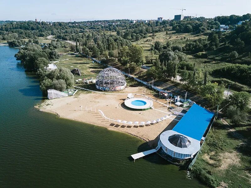 Мир калуга яченская набережная фото Парк семейного отдыха атлантика