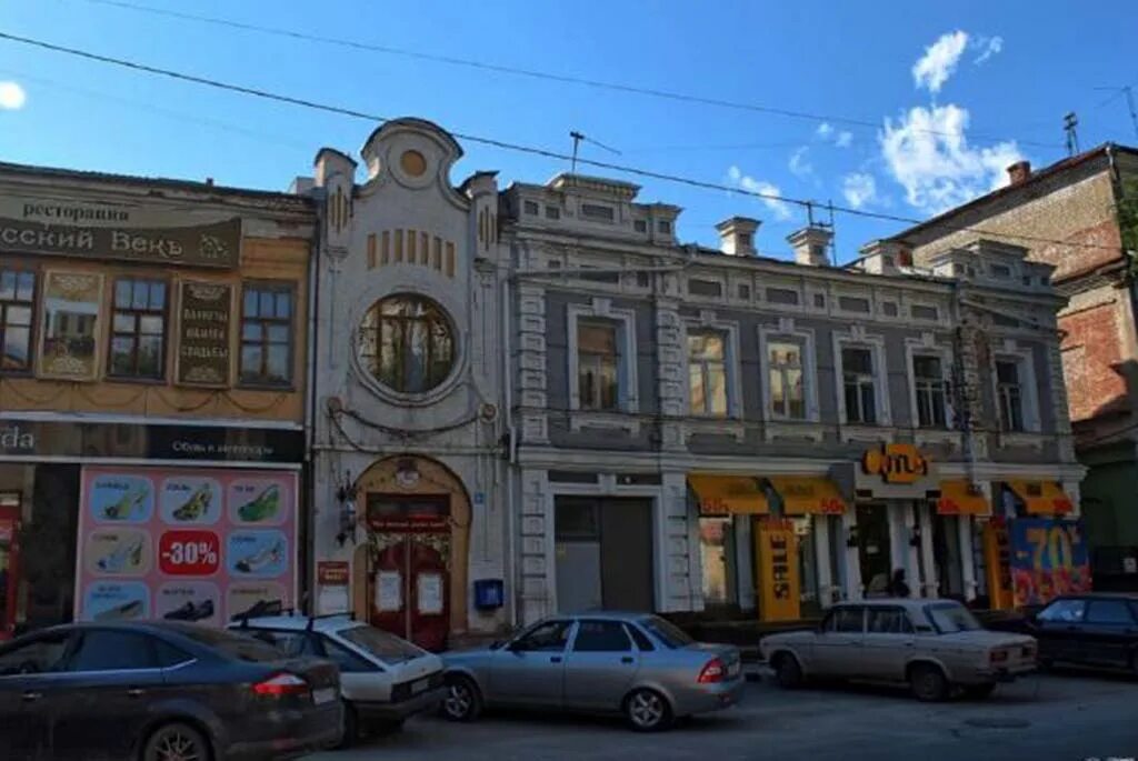 Мир климата вольская ул 62 саратов фото Доходный дом Тихомировой Л. И. (Дом М.И.Сибриной)