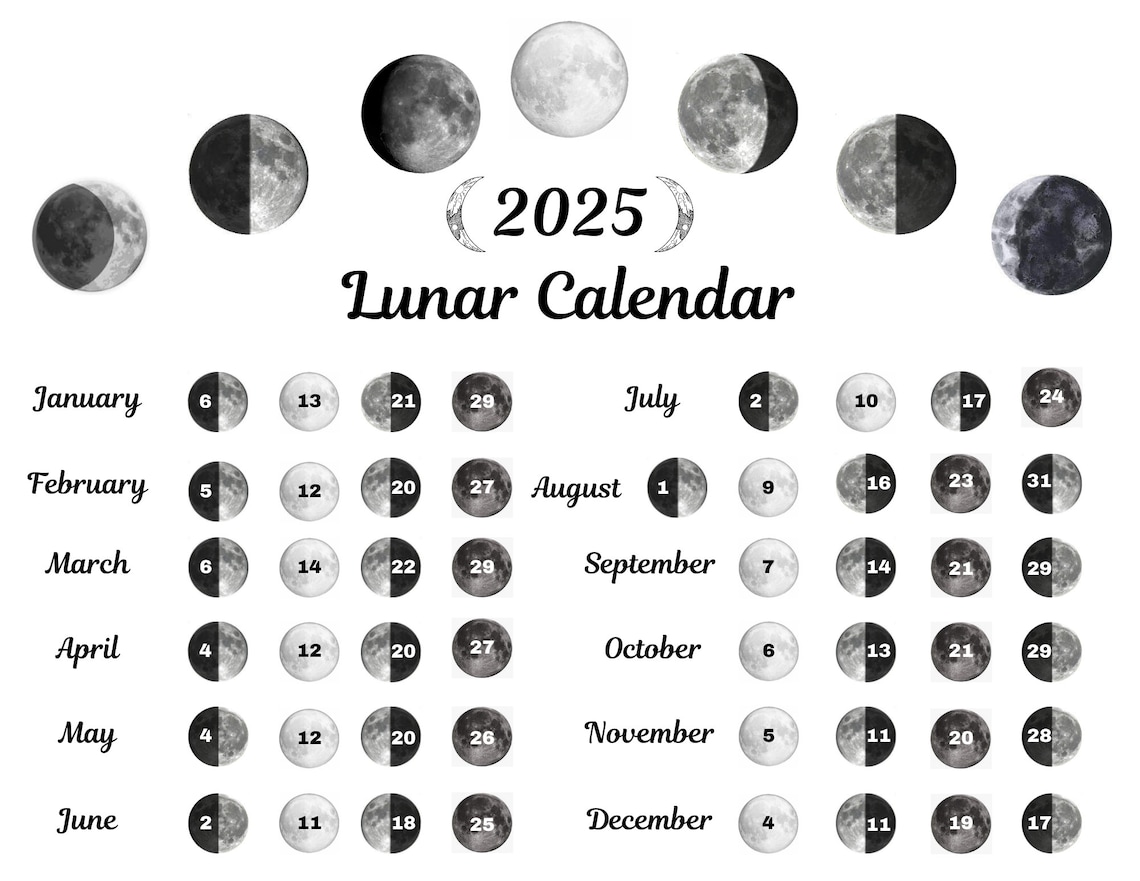 Мир космоса лунный календарь дел Printable Lunar Calendar 2023 - Free Printable Templates 2E7