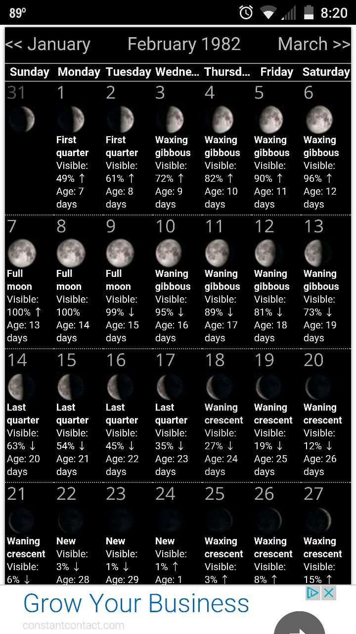 Мир космоса лунный календарь на сентябрь 2024 https://www.calendar-12.com/moon_calendar/1982/february Moon phase on day of my 