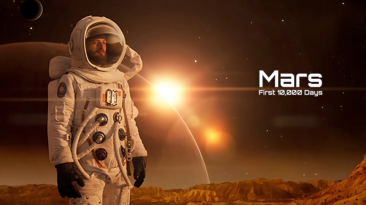 Мир космоса стрижки август 2024 год FIRST 10,000 DAYS ON MARS -Timelapse - YouTube