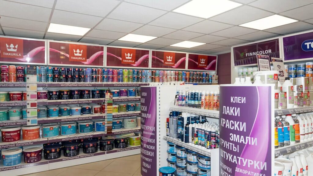 Мир красок ул сущевский вал 23 фото Tikkurila, декоративные покрытия, ул. Сущёвский Вал, 23, Москва - Яндекс Карты