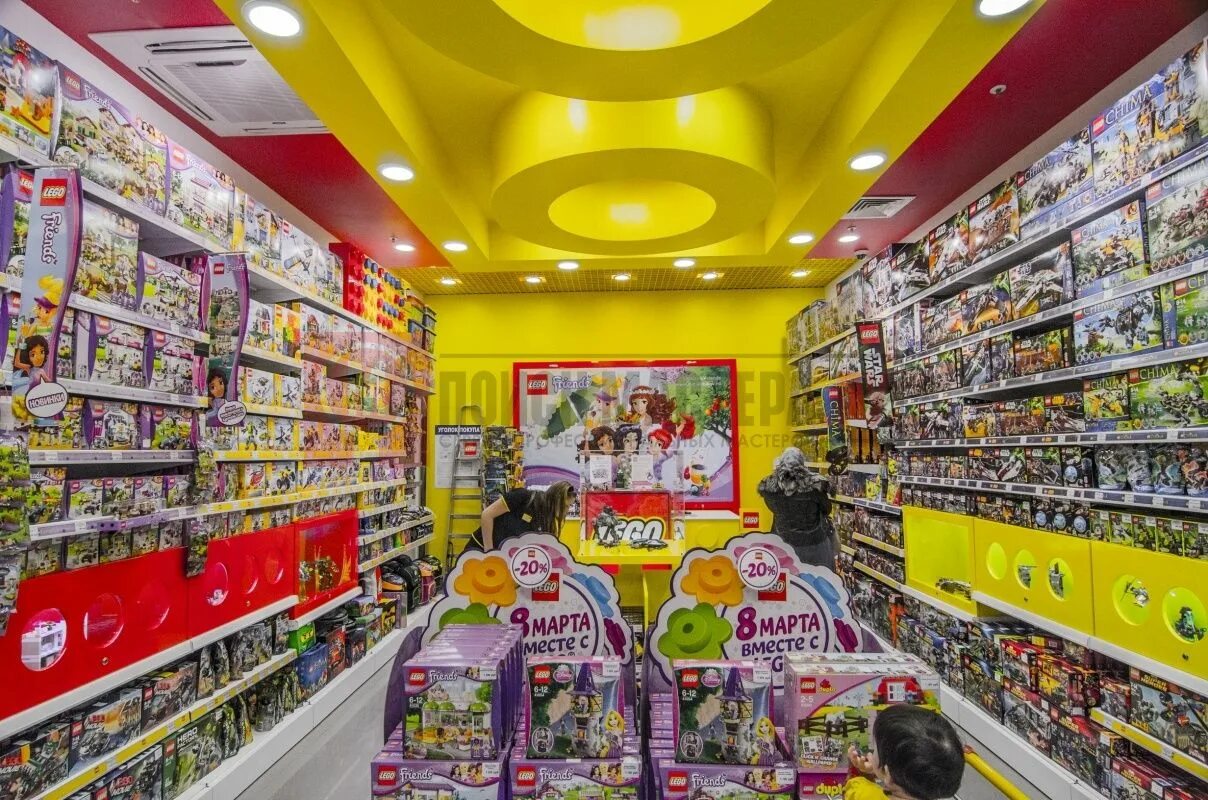 Мир кубиков фото Строительство магазина LEGO в г. Сургут фото, Москва АртСтройАльянс Строительств
