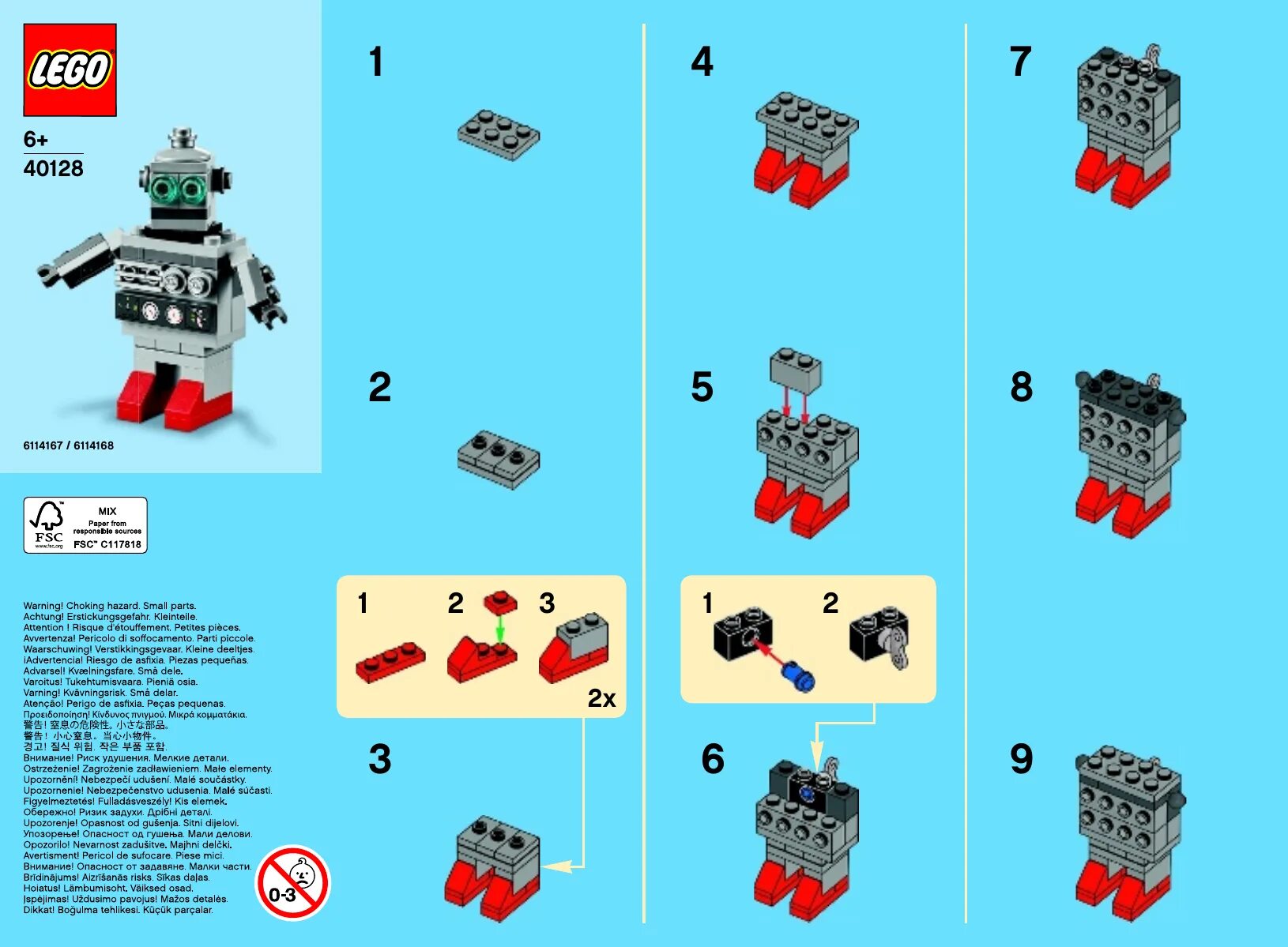 Мир кубиков инструкции по сборке лего LEGO 40128 MMB March Building Instruction Manualzz