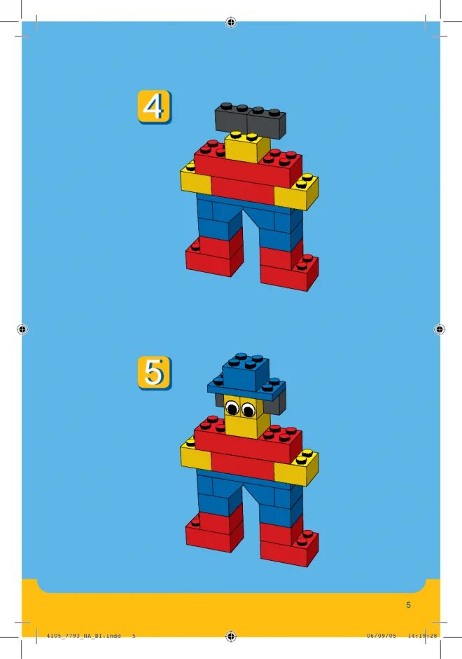 Мир кубиков инструкция по сборке Lego 7793 Коробка с кубиками: описание, детали. Инструкция по сборке