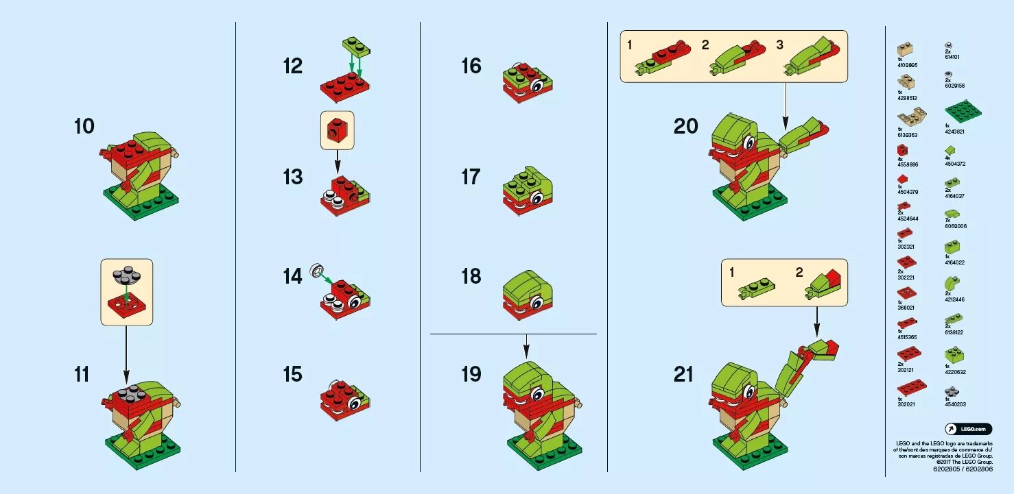 Мир кубиков инструкция по сборке September 2017 LEGO Monthly Mini Model Build Dinosaur Instructions - Toys N Bric