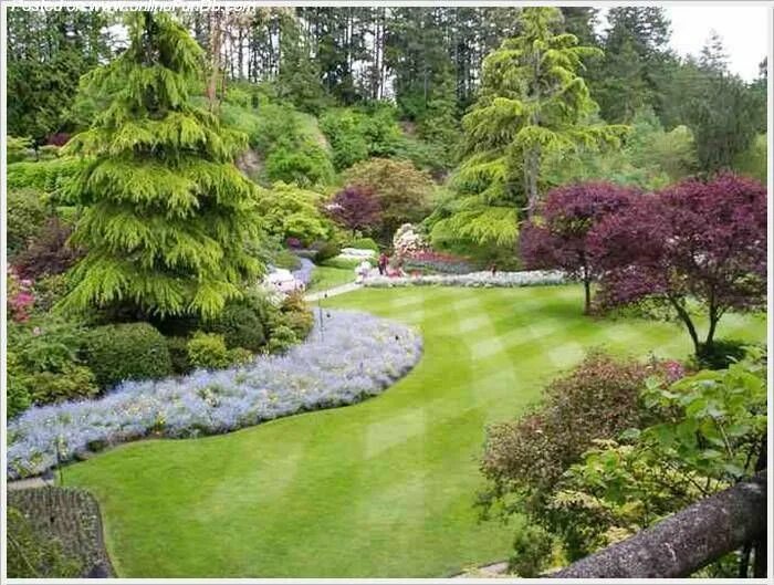 Мир ландшафтного дизайна Resultado de imagem para wonderful gardens Butchart gardens, Garden design, Buch