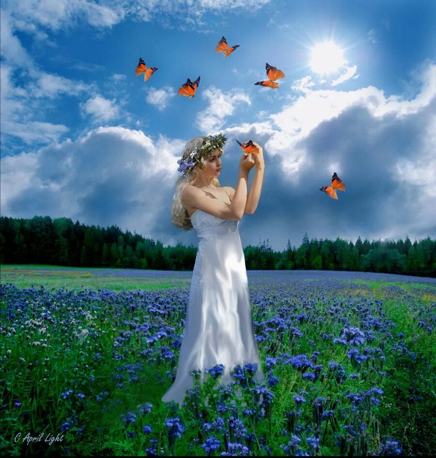Мир любовь фото One Summer Day by AprilLight on deviantART First day of summer, Paradise picture