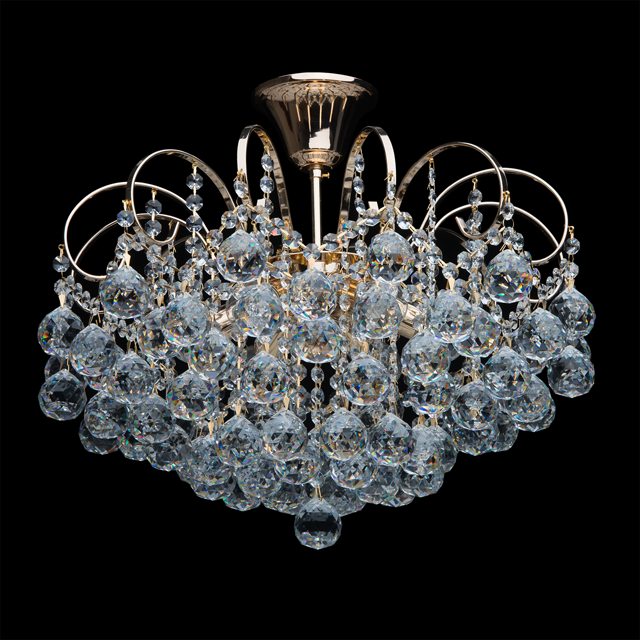 Мир люстр фото Потолочная люстра MW-Light Жемчуг 9 232016406 - купить в СПб, цена