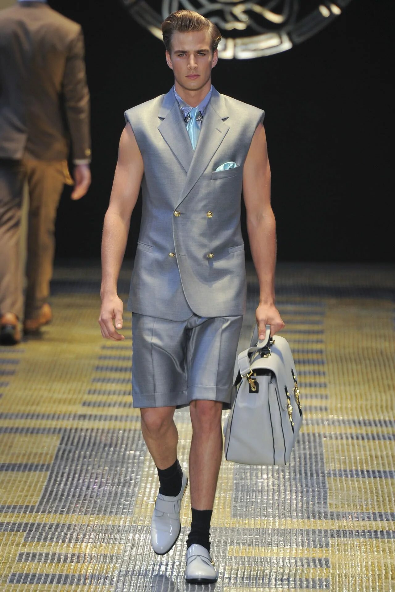 Мир мужской моды Versace Men Spring/Summer 2013 Moda masculina, Looks, Moda