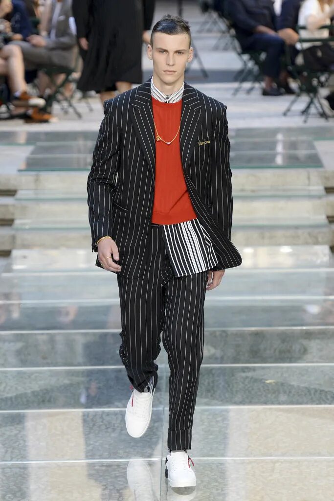 Мир мужской моды Неделя мужской моды в Милане: Versace. Весна, 2018 ApollonBezobrazov Intermoda.R