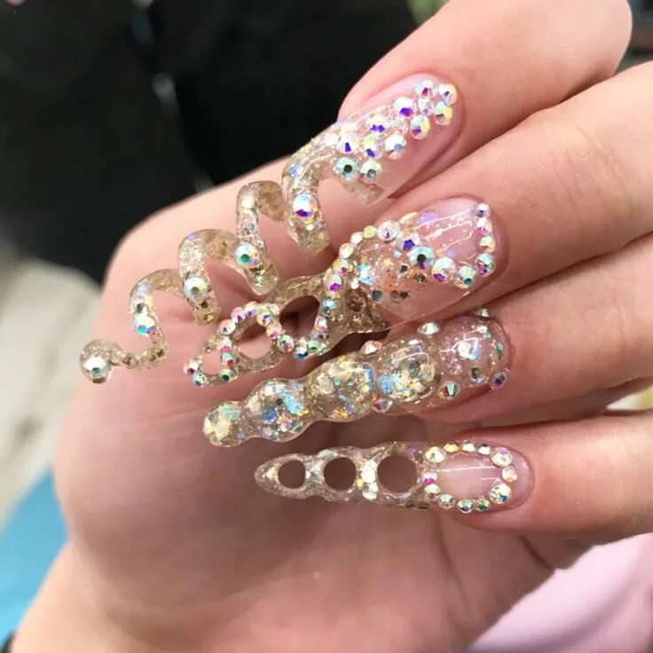 Мир ногтей фото Unsuccessful and terrible manicure. Unrecognized masterpieces of beauty. Dear la