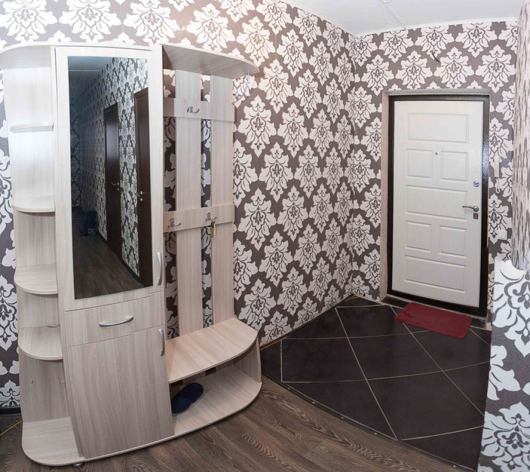Мир обоев ул николая зелинского 5 фото Two-Bedroom Apartment on Nikolaya Zelinskogo 5/1 (Тюмень) - рекомендуем! 1 отзыв