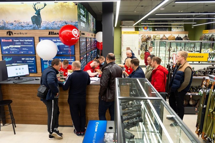Мир охоты ул бетанкура 6 фото Открытие магазина "Мир охоты" в г.Нижний Новгород