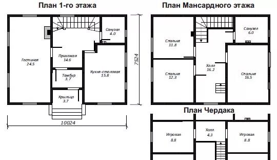 Мир планировка дома Коттедж 147.3 кв.м.
