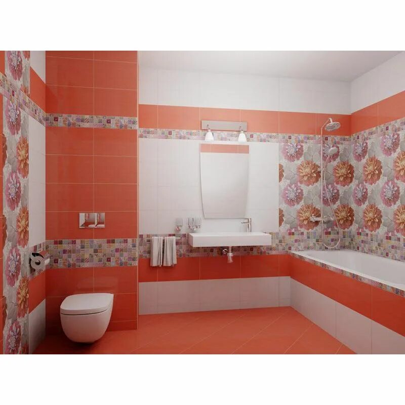 Мир плитки цены фото Панно Ceradim Dec Peony Panno КПН16Peony 50х45 см компл. купить в Москве в Плитк