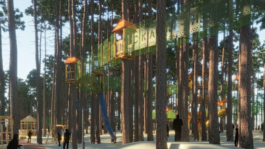 Мир приключений тамбов лесопарк дружба фото Уникальный верёвочный парк с высотными аттракционами откроют под Тамбовом уже в 