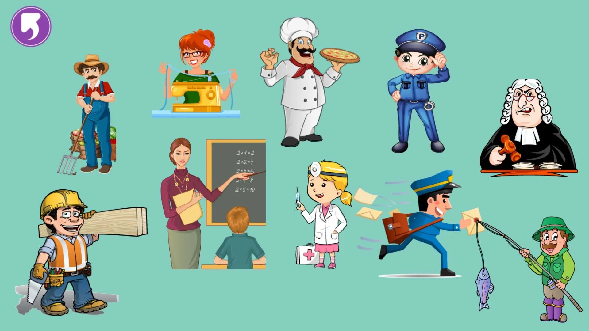 Мир профессий фото Скачать Учим профессии APK для Android