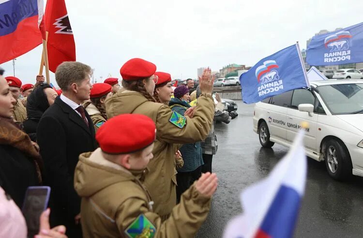 Мир сегодня фото В Приморье дали старт автопробегу "Zа мир без нацизма!" - Региональные новости -