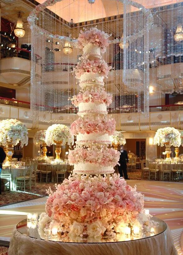 Мир тортов фото The 20 Prettiest Wedding Cakes Pasta düğün, Büyük düğün pastaları, Düğün pastası