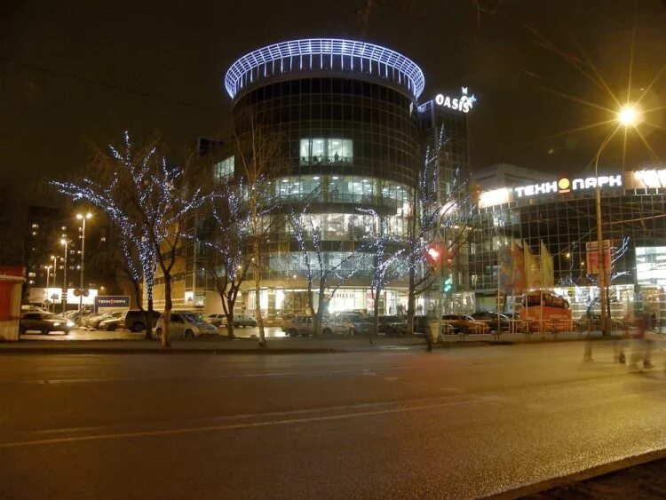 Мира 82 вологда фото Gallery.ru / Торговый центр "Оазис" - Вечерняя Вологда - OlgaBorisova