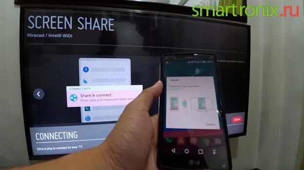 Миракаст как подключить телефон Как подключить телефон к телевизору LG: 6 способов подключения