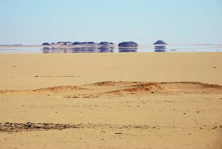 Мираж фото природное Mirage. In desert beteween Abu Simbel and Aswan , #Aff, #beteween, #desert, #Mir