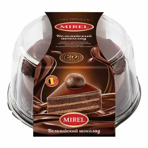 Мирель бельгийский шоколад фото Торт Mirel Бельгийский шоколад 900 г - купить с доставкой на дом в СберМаркет