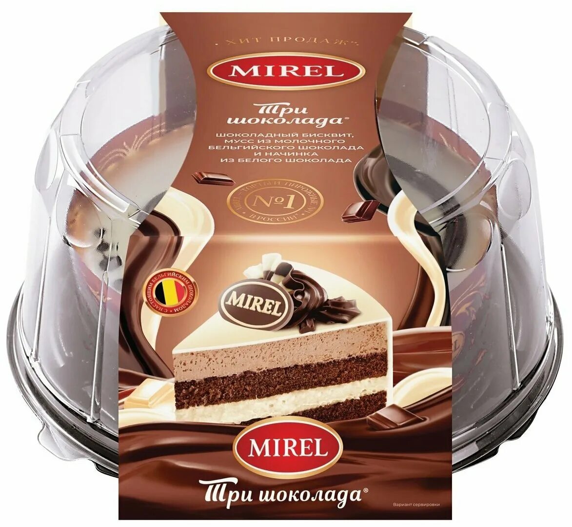 Мирель торты три шоколада фото Торт Mirel Три шоколада - купить в интернет-магазине по низкой цене на Яндекс Ма