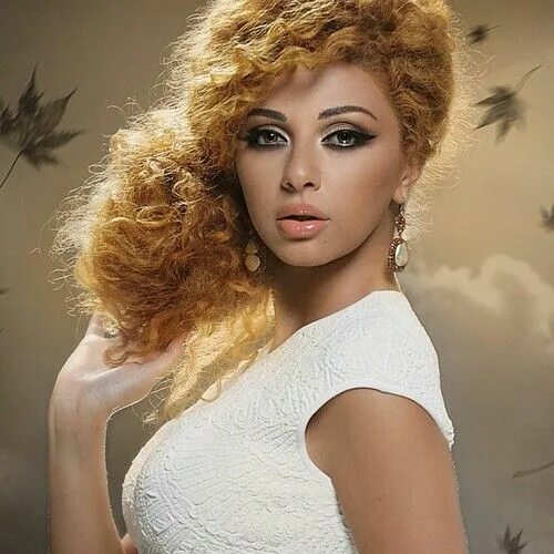 Мириам фарес фото сейчас как выглядит Myriam Fares Saç, Kıvırcık saç