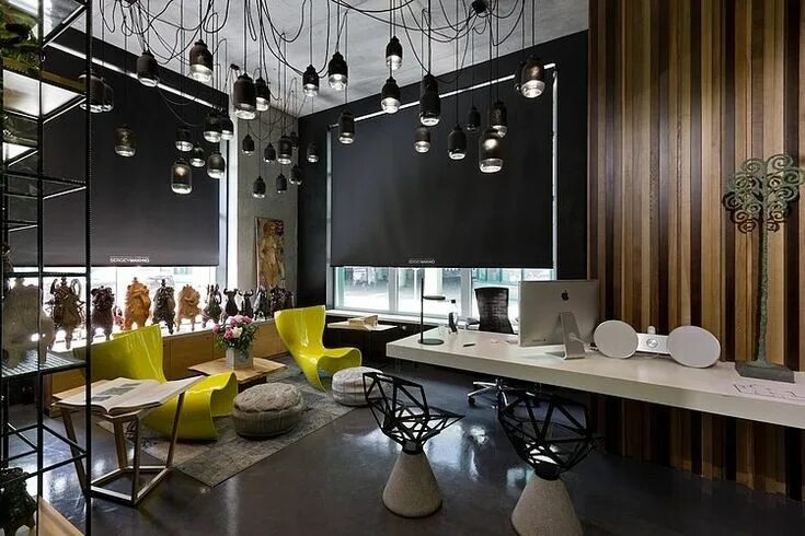 Мировые дизайн студии Sergey Makhno’s Office and Showroom Home Adore Office design, Office interiors, 