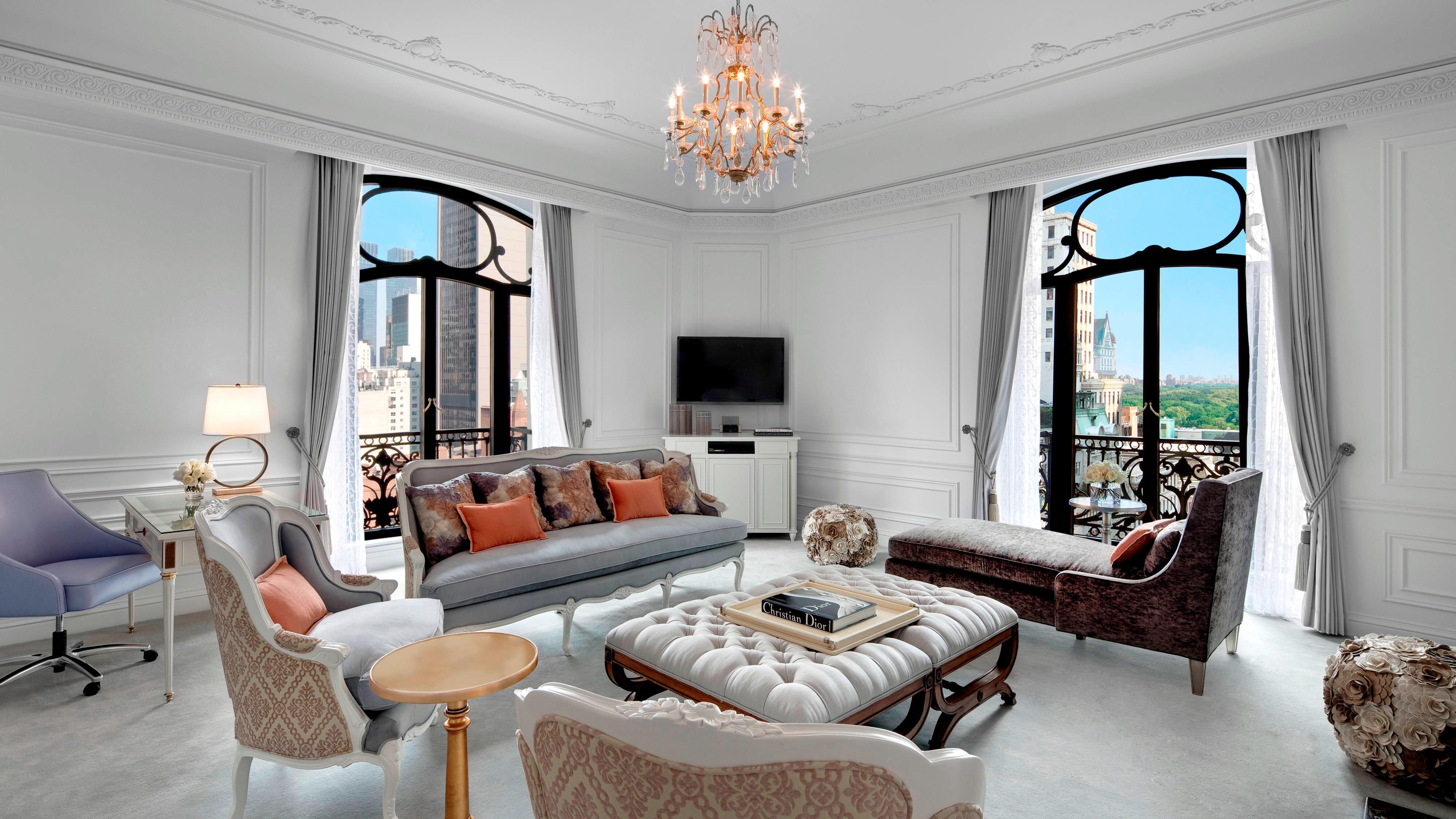 Мировые дизайнеры интерьера Hotel Room Midtown Manhattan The St. Regis New York