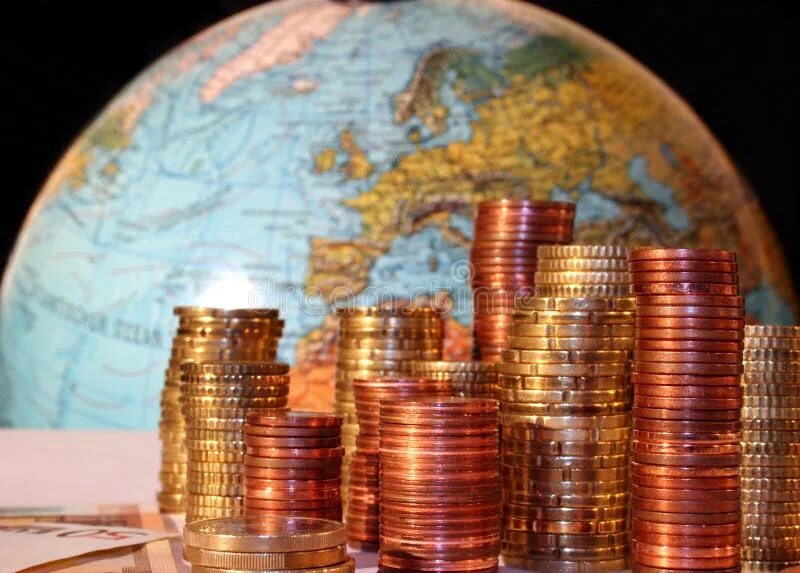 Мировые рынки фото US cent coins stock photo. Image of cash, bunch, finance - 46042946