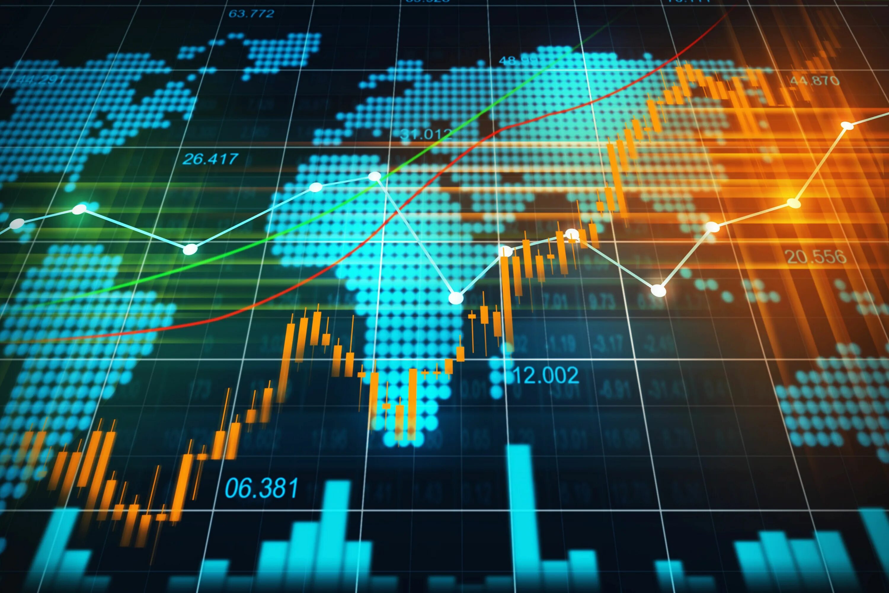 Мировые рынки фото Investors turn to less risky assets and markets The Asset