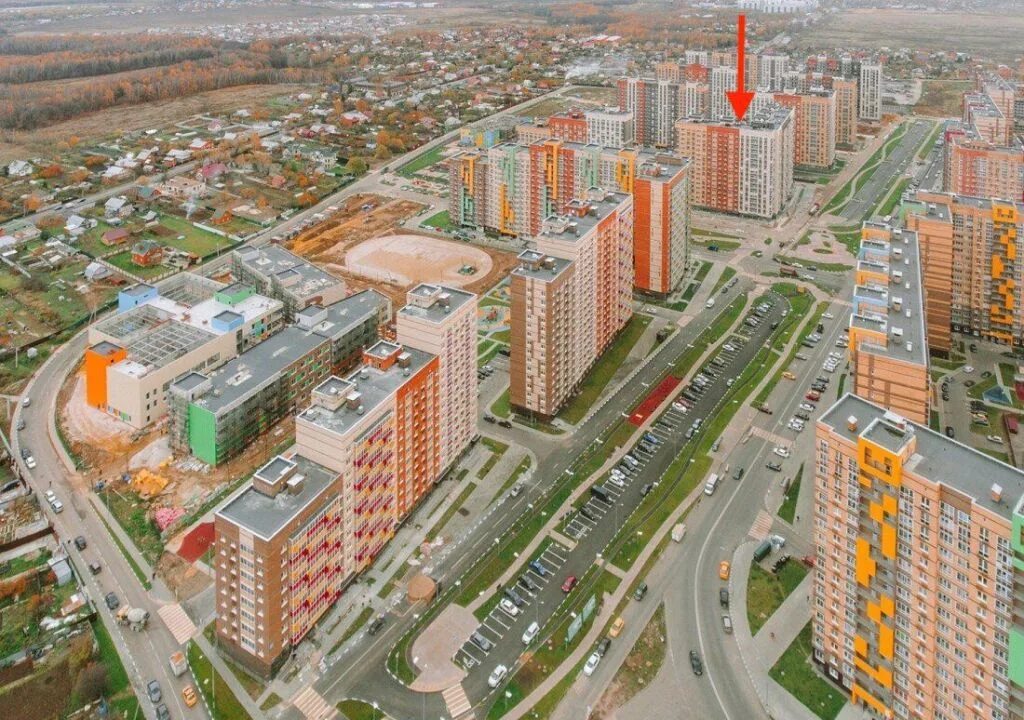 Мисайлово московская область фото Продажа однокомнатной квартиры деревня Мисайлово, Литературный бульвар 6, цена 4