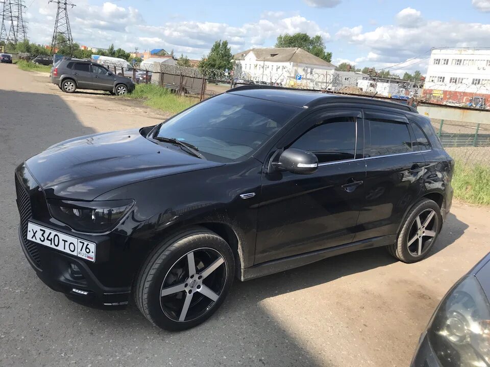 Мицубиси асх тюнинг фото Снова со лбом. - Mitsubishi ASX, 1,8 л, 2012 года нарушение ПДД DRIVE2