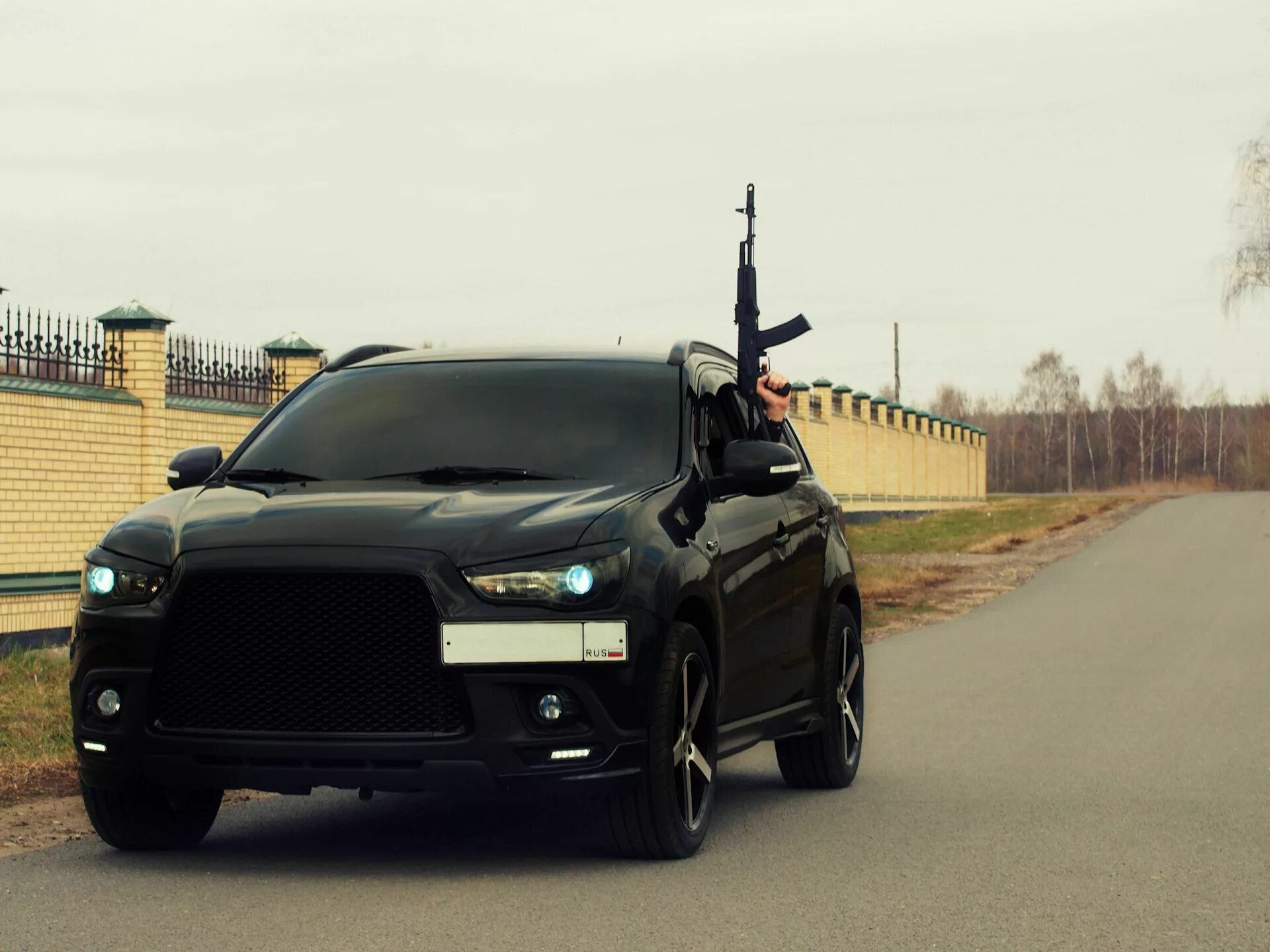 Мицубиси асх тюнинг фото Mitsubishi ASX 2.0 бензиновый 2013 2.0 4WD на DRIVE2