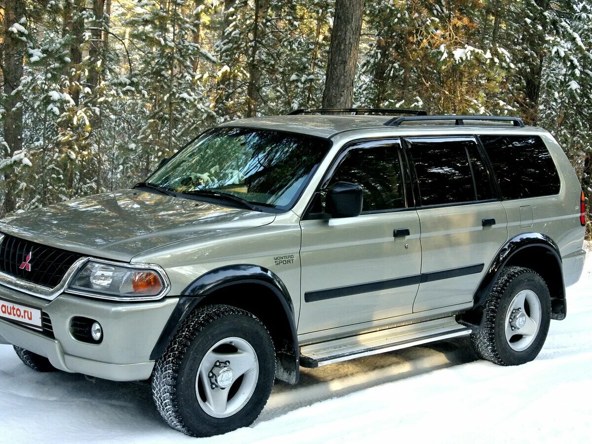 Мицубиси монтеро спорт фото Купить б/у Mitsubishi Montero Sport I 3.0 AT (177 л.с.) 4WD бензин автомат в Нов