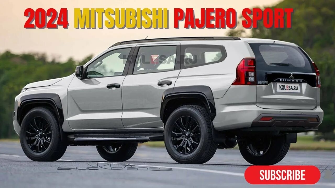 Мицубиси спорт паджеро 2025 фото 2024 Mitsubishi Pajero Sport: What to Expect from the Next-Gen SUV! - YouTube