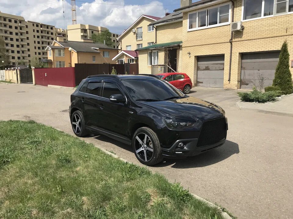 Митсубиси асх тюнинг фото Воскополироль))) - Mitsubishi ASX, 1,8 л, 2012 года мойка DRIVE2
