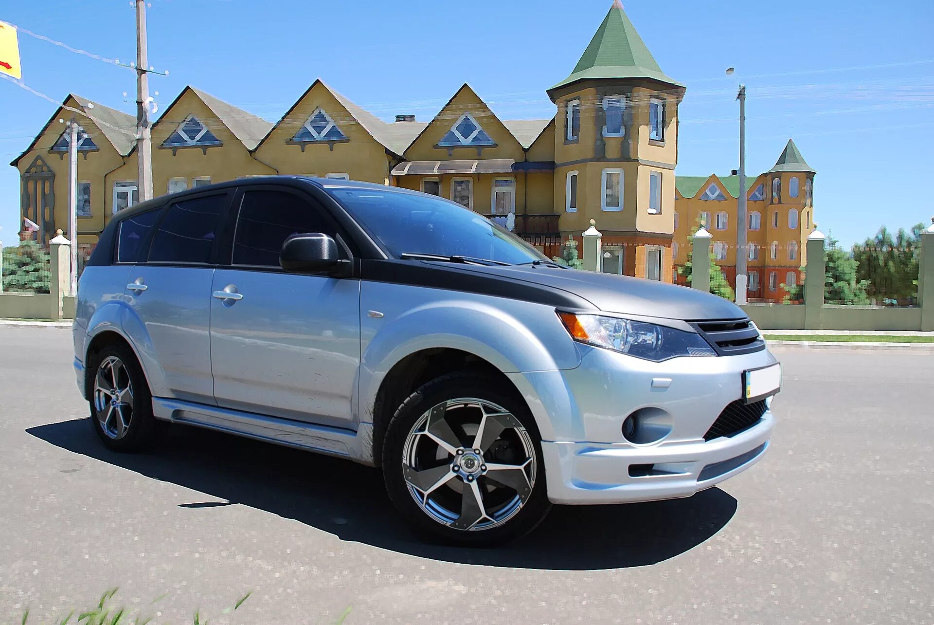 Митсубиси аутлендер хл тюнинг фото Карбонизация. Начало - Mitsubishi Outlander XL, 3 л, 2008 года тюнинг DRIVE2